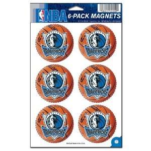  NBA Dallas Mavericks Magnet Set   6pk
