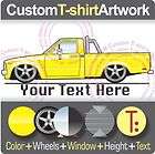 Custom T shirt for 79 83 4wd Toyota Hilux Truck Fans