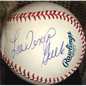  Lou Ferrigno Incredible HULK Signed OMLB Baseball JSA 