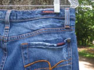 Womens VERTIGO PARIS Blue Stretch Denim Low Rise Jeans 30 10 8  