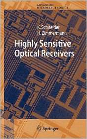 Highly Sensitive Optical Receivers, (3540296131), Kerstin Schneider 
