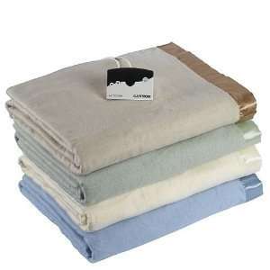   Blanket Twin Size Linen Color with Automatic Heating: Home & Kitchen