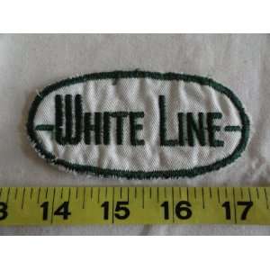  White Line Railroad Vintage Patch 