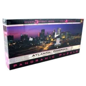  Atlanta Panoramic 750 Pc Jigsaw Puzzle: Toys & Games