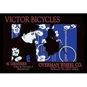  Vintage Art Victor Bicycles Overman Wheel Company   00653 