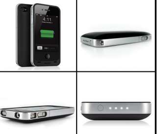 Black 1500mAh Mophie Juice Pack Air External Battery Case Pack For 