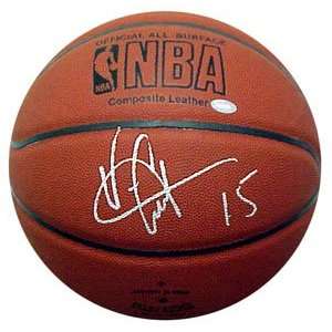 Vince Carter Autographed Basketball   IndoorOutdoor   Autographed 