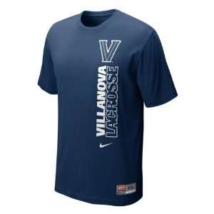 Villanova Wildcats Nike Navy Lacrosse Practice T Shirt  