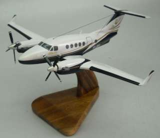 200 Beechcraft 200 King Air Airplane Wood Model Small  