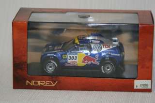 43 NOREV Volkswagen Race Touareg 2 Rally Dakar 840250  