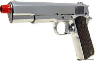 WE Silver Metal 1911 Gas Blowback Airsoft Pistol Gun  