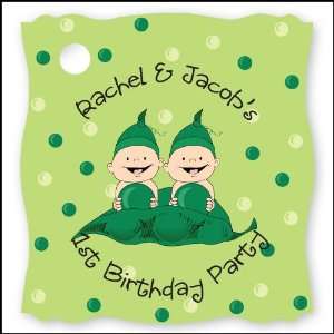   20 Personalized Birthday Party Die Cut Card Stock Tags Toys & Games
