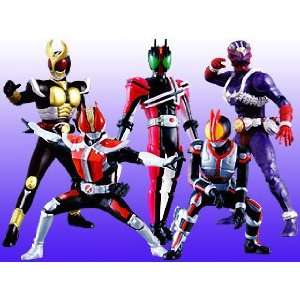  Heisei Masked Rider Decade action pose gashapon set Part 1 