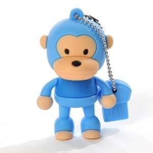  Baby Milo Ape Cartoon Design Rubber 4GB USB Memory Flash 