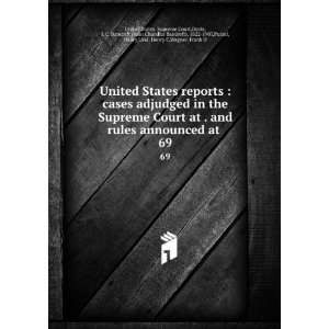   ,Lind, Henry C,Wagner, Frank D United States. Supreme Court Books