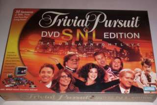 Parker Brothers Adult Trivia Pursuit DVD SNL Edition 30 Seasons 