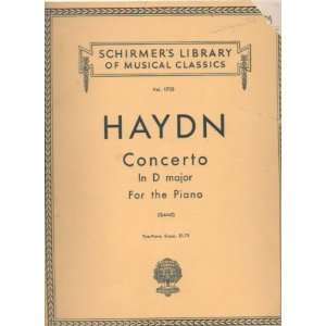   Arrangement Arranged for a Second Piano Franz Joseph Haydn Books