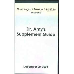  Dr. Amys Supplement Guide (Instructional VHS Tape 