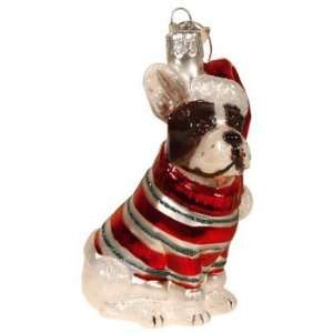  Noble Gems French Bulldog Christmas Ornament: Home 