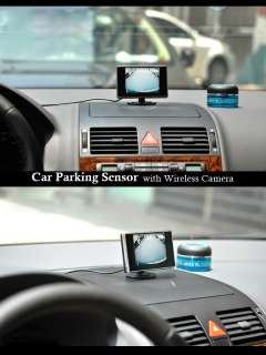   Monitor,4 Car Parking Sensor with Wireless Nightvisio Camera  
