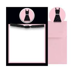  Polka Dot Dress Invitation Kit   Set of 10 Everything 