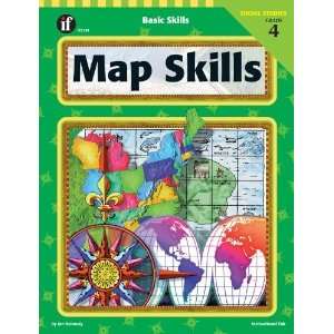   : Map Skills, Grade 4 (Basic Skills) [Paperback]: Jan Kennedy: Books