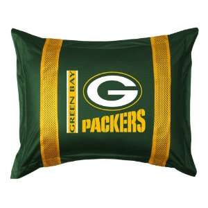    NFL Green Bay Packers Sidelines Pillow Sham