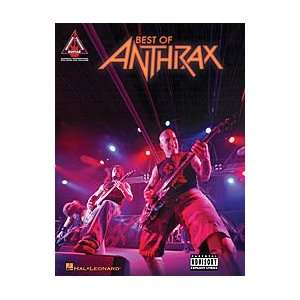  Hal Leonard Best Of Anthrax Guitar Tab Songbook: Musical 