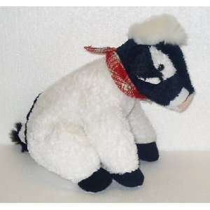   12 Lamb, Very Plush (By Hugfun); White with Black Face Toys & Games