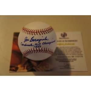  Joe Garagiola 1946WS Signed Autograph Baseball Ball GAI 
