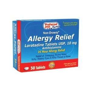  Loratadine Antihistamine Allergy Tablets 10 Mg 30 Health 
