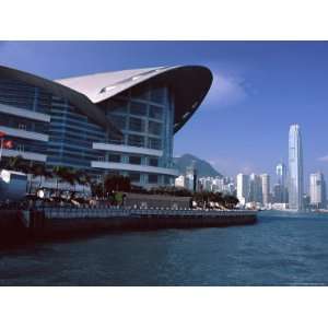  and Convention Center, Victoria Harbour, Hong Kong, China, Asia 
