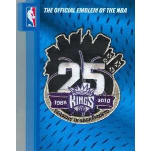 Sacramento Kings 25th Anniversary Logo Patch  Sports 