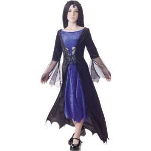   Gothic Sorceress Halloween Costume (Size: Medium 8 10): Toys & Games