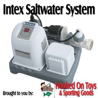 Intex Krystal Clear Saltwater Pool Filter System #54601  