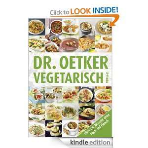 Vegetarisch von A Z (German Edition): Dr. Oetker Verlag:  