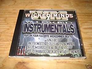 Chicano Rap CD Wicked Minds   Wicked Instrumentals rare  