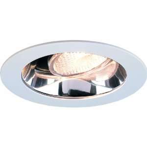   Specular Clear Reflector with White Metal Ring