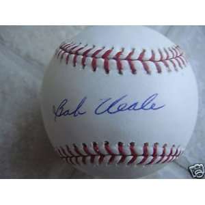 Bob Veale Autographed Baseball   Official Ml:  Sports 