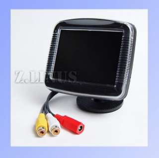 Mini 3.5 TFT LCD Car Rearview Reverse Monitor Camera  