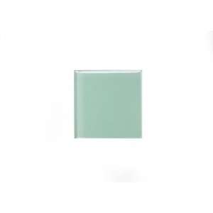  Noble Glass Tile 4 x 4 Aqua Glossy Color Sample: Home 