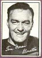 1961 TOPPS CFL FOOTBALL 69 TOM MORAN MONTREAL ALOUETTES  