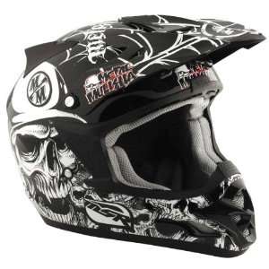  MSR Racing Metal Mulisha Velocity Helmet   Color  black 