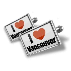 Cufflinks I Love Vancouver region Washington, United States   Hand 