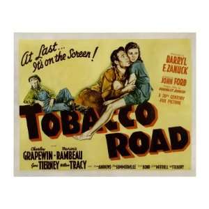  Tobacco Road, Ward Bond, Charles Grapewin, Gene Tierney 