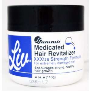   Liv Medicated Hair Revitalizer XXXtra Strength Formula 4 Oz. Beauty