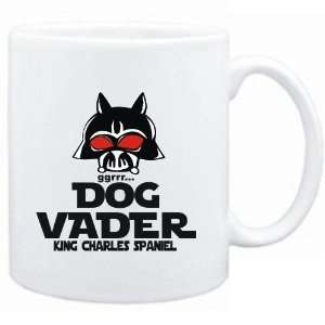  Mug White  DOG VADER  King Charles Spaniel  Dogs 