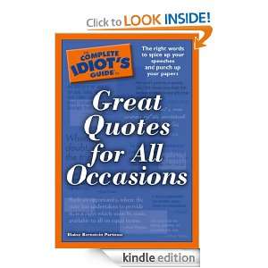  The Complete Idiots Guide to Great Quotes for All 