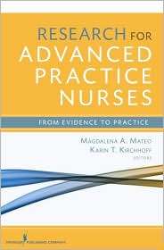 Research for Advanced Practice Nurses From Evidence to Practice 