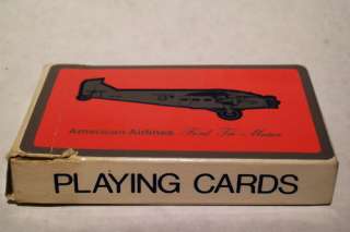 VTG AMERICAN AIRLINES PLAYING CARDS FORD TRI MOTOR   
